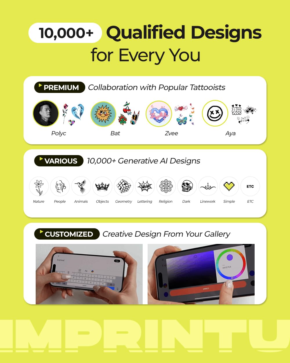 Temporary Tattoo Printer